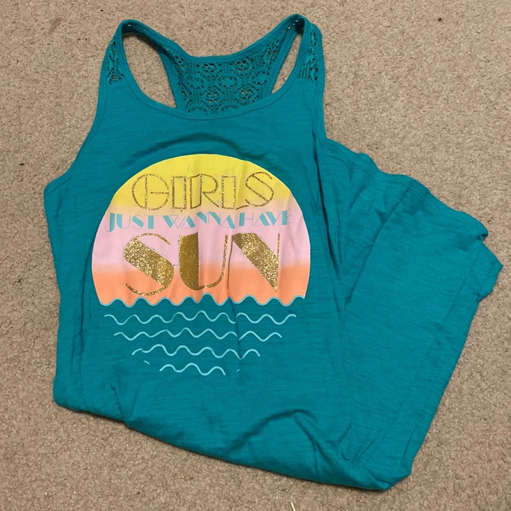 cat and jack beach coverup - girls xl 14/16